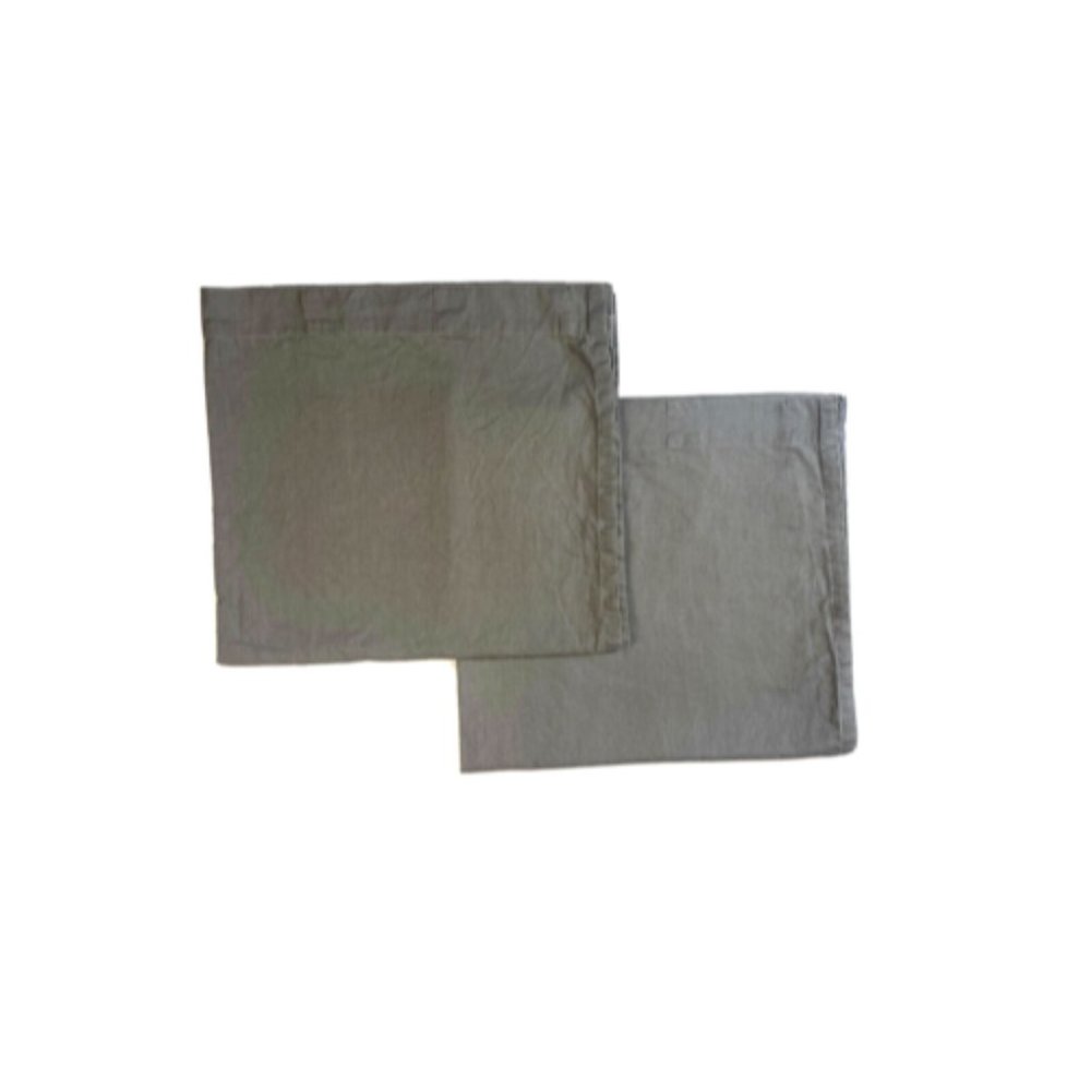 Hillcrest Cotton Curtains Panels Drapes Solid Gray Long 92 Pair Window Treatment